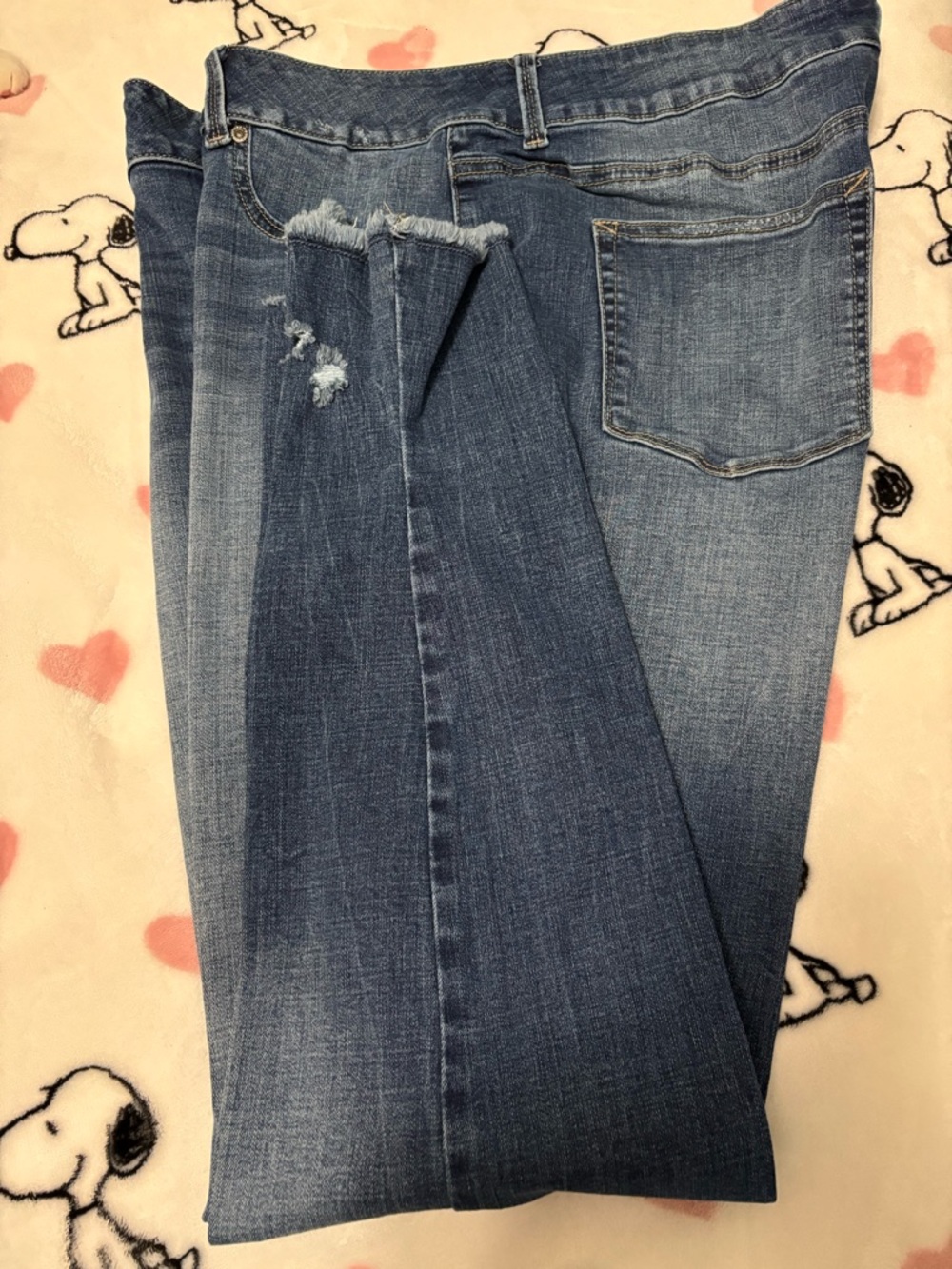 Maurices Women's Skinny Jeans in Blue Wash with Subtle Distress